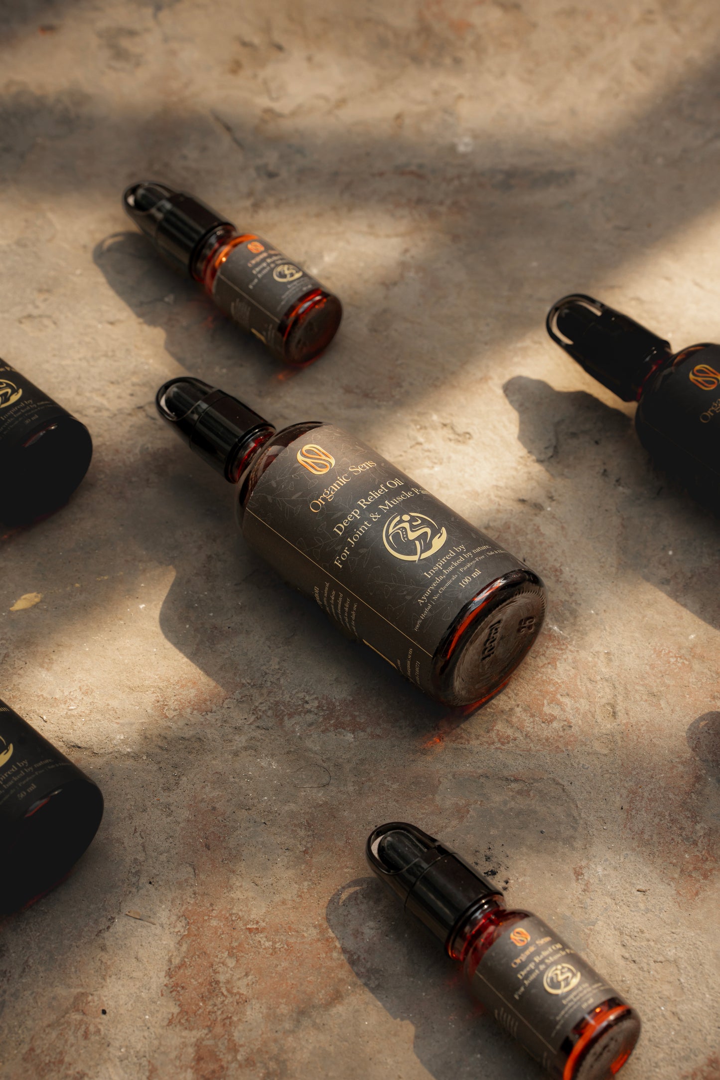 Organic Sens Deep Relief Oil | For Joint & Muscle Pain relief