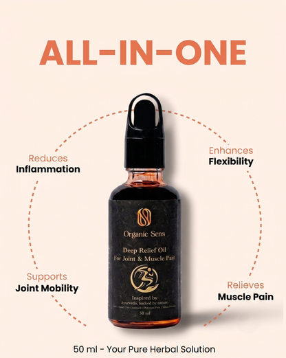 Organic Sens Deep Comfort Oil – Herbal Wellness Oil