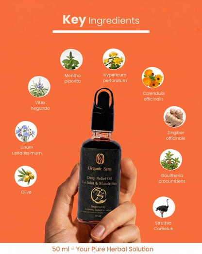 Organic Sens Deep Comfort Oil – Herbal Wellness Oil