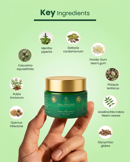 Herbal Tooth Powder Organic Sens